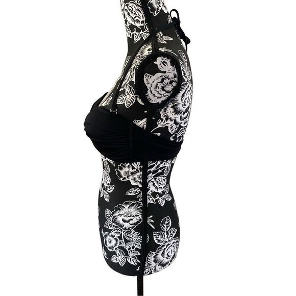 Kona Sol Padded Push Up Halter Bikini Top Beachwear Swimsuit Beach Summer - Picture 2 of 10